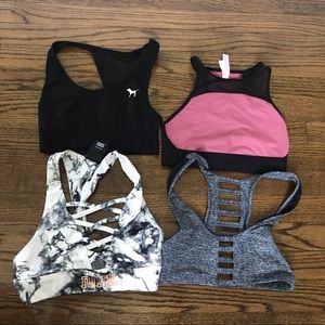 PINK Vs sports bras